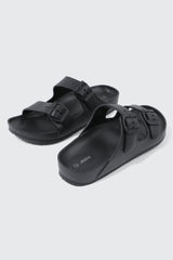 Two-Strap Slide Sandals