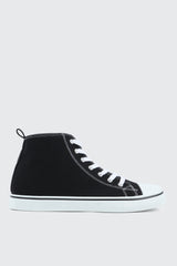 High Top Toe Cap Sneakers