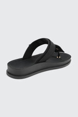 Round Toe T Strap Sandals