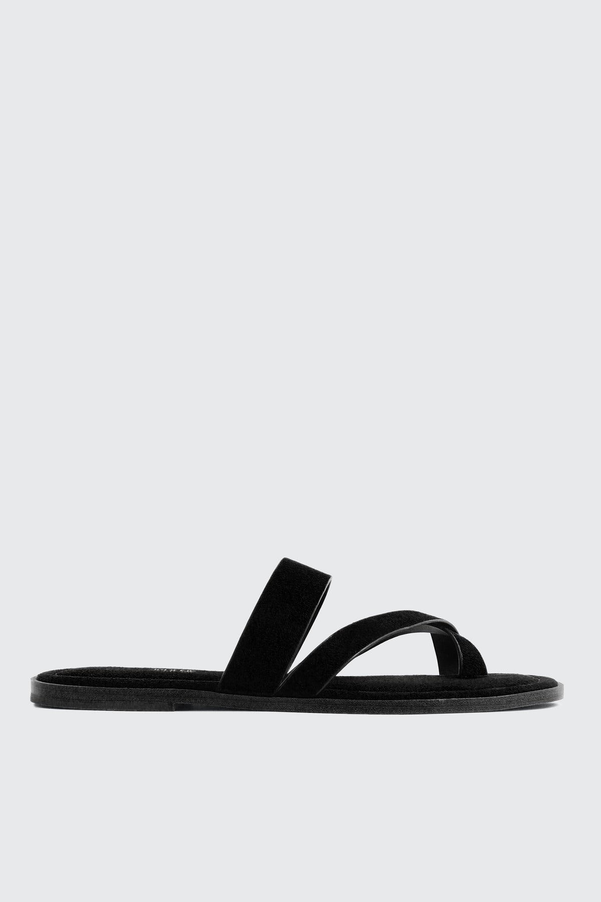 Square Toe Asymmetric Strap Sandals