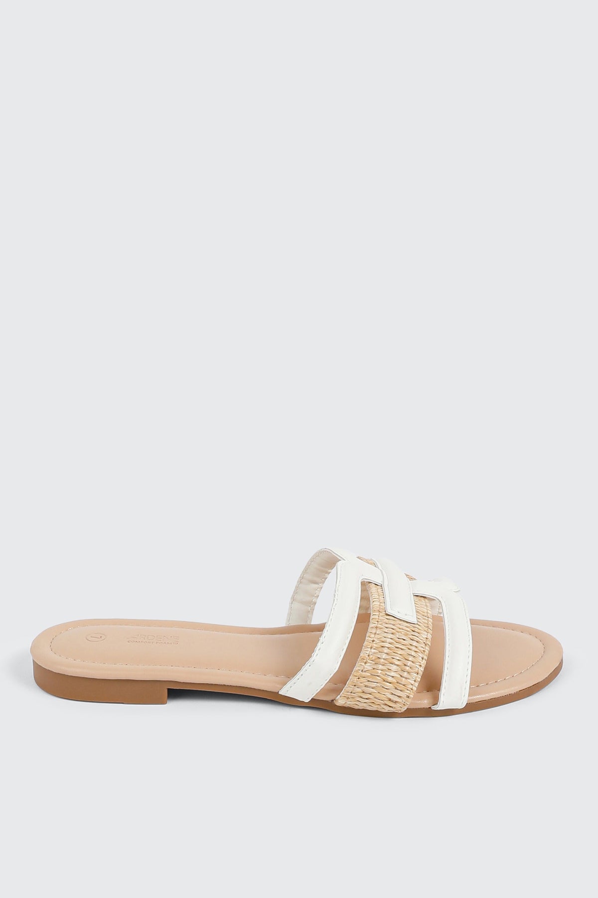 Round Toe Flat Sandals