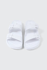 Two-Strap Slide Sandals
