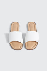 Square Toe Slide Sandals