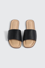 Square Toe Slide Sandals