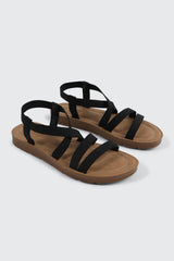 Elastic Flat Sandals