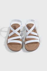 Elastic Flat Sandals