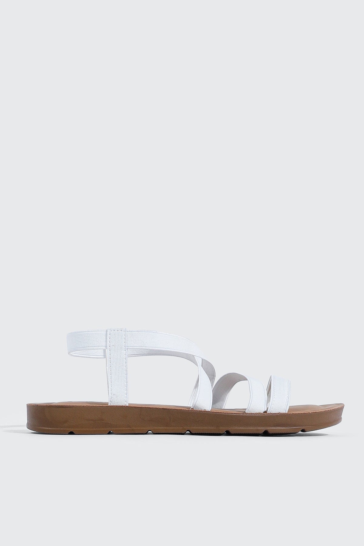 Elastic Flat Sandals
