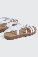 Elastic Flat Sandals