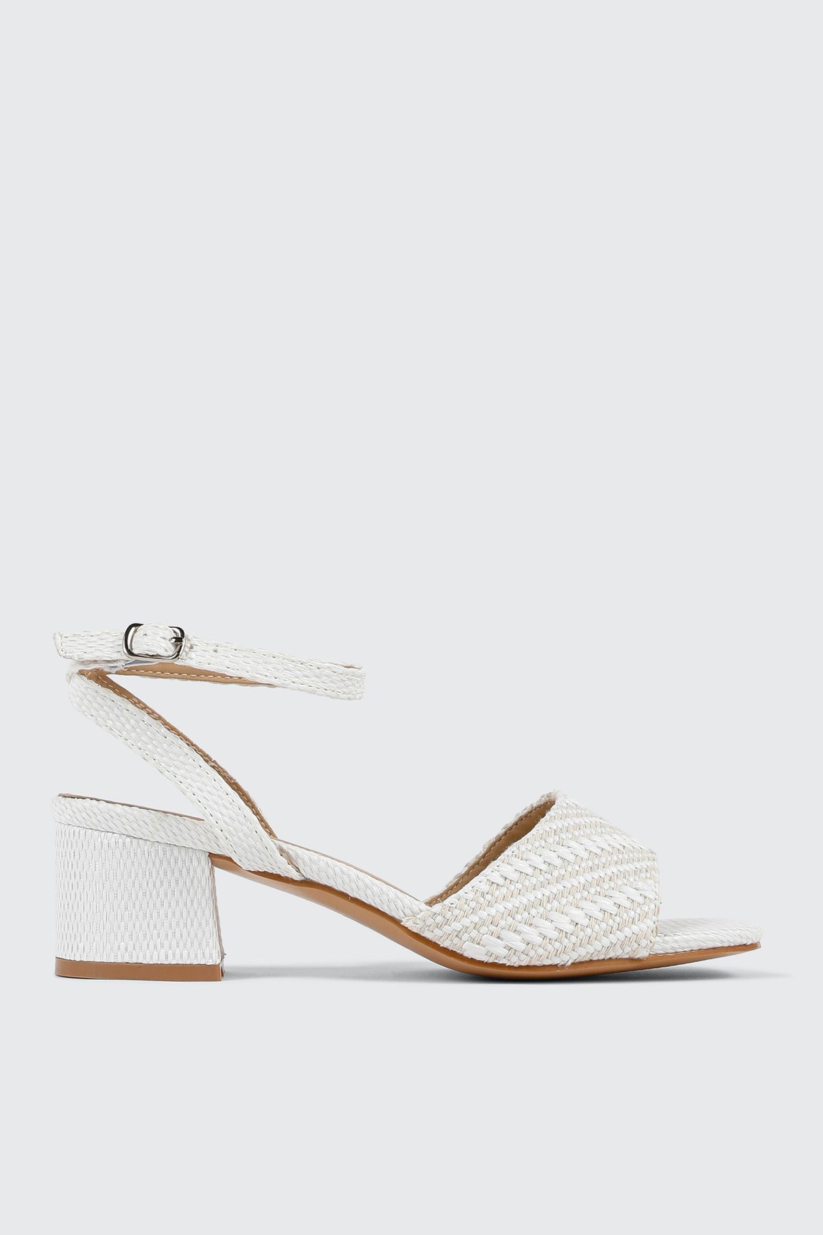 Square Toe Block Heel Sandals