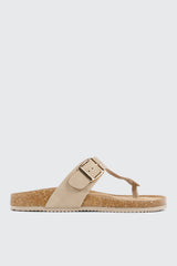 Cork T-Strap Sandals
