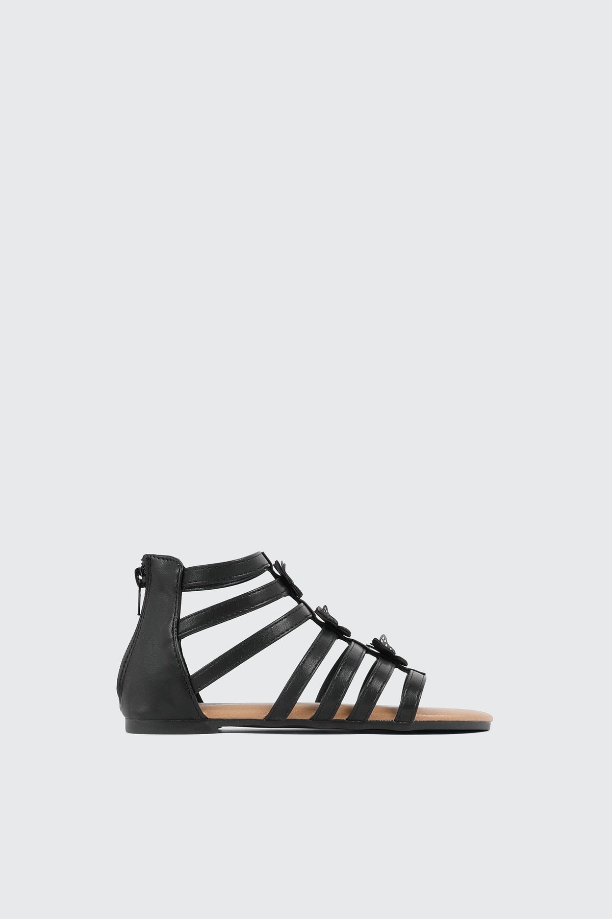 Glitter Butterfly Gladiator Sandals