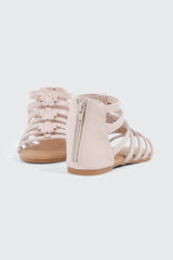 Glitter Butterfly Gladiator Sandals