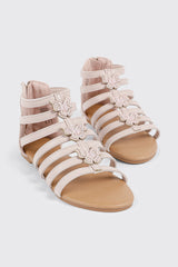 Glitter Butterfly Gladiator Sandals