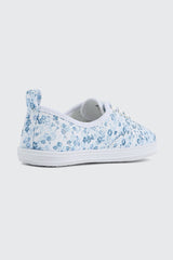 Floral Lace up Sneakers