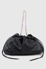 Faux Leather Shoulder Bag