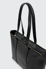 Faux Leather Tote Bag