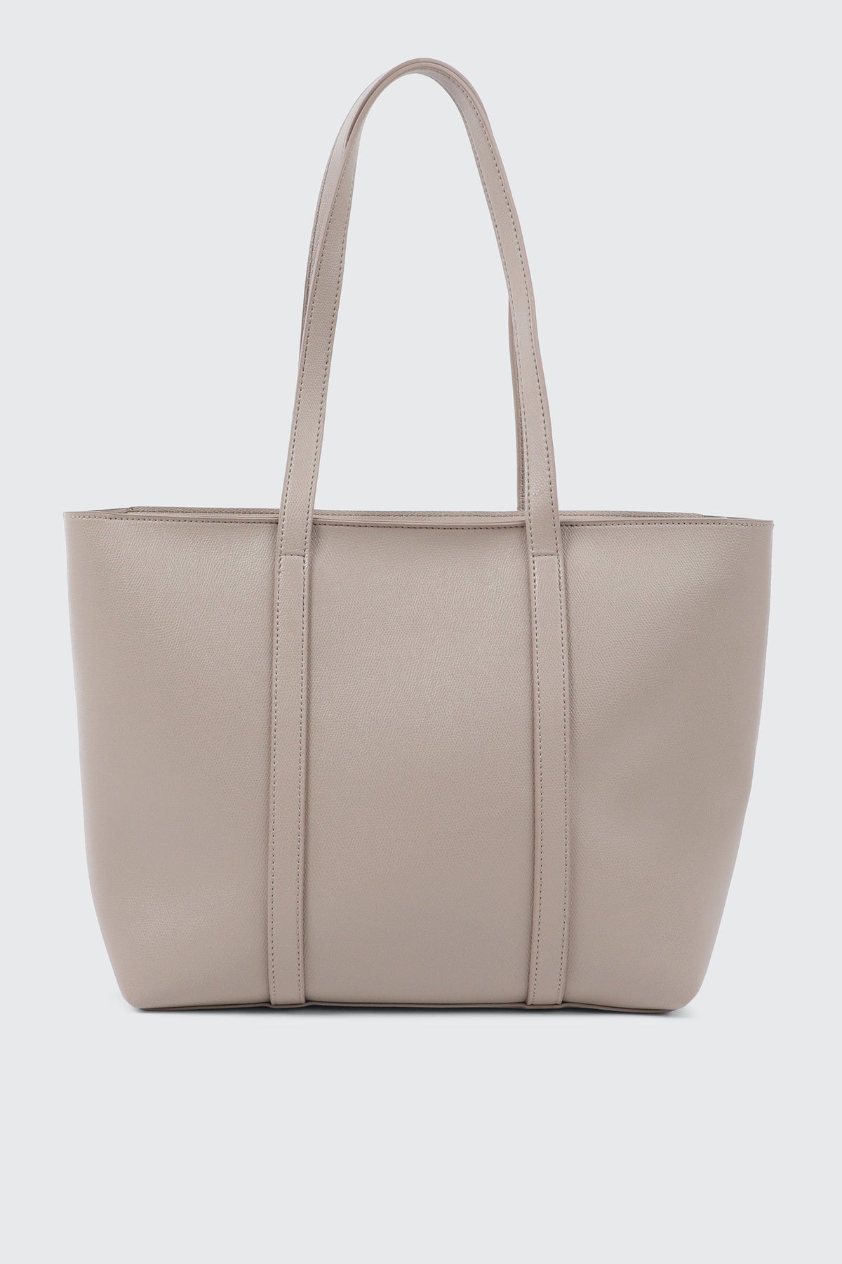 Faux Leather Tote Bag
