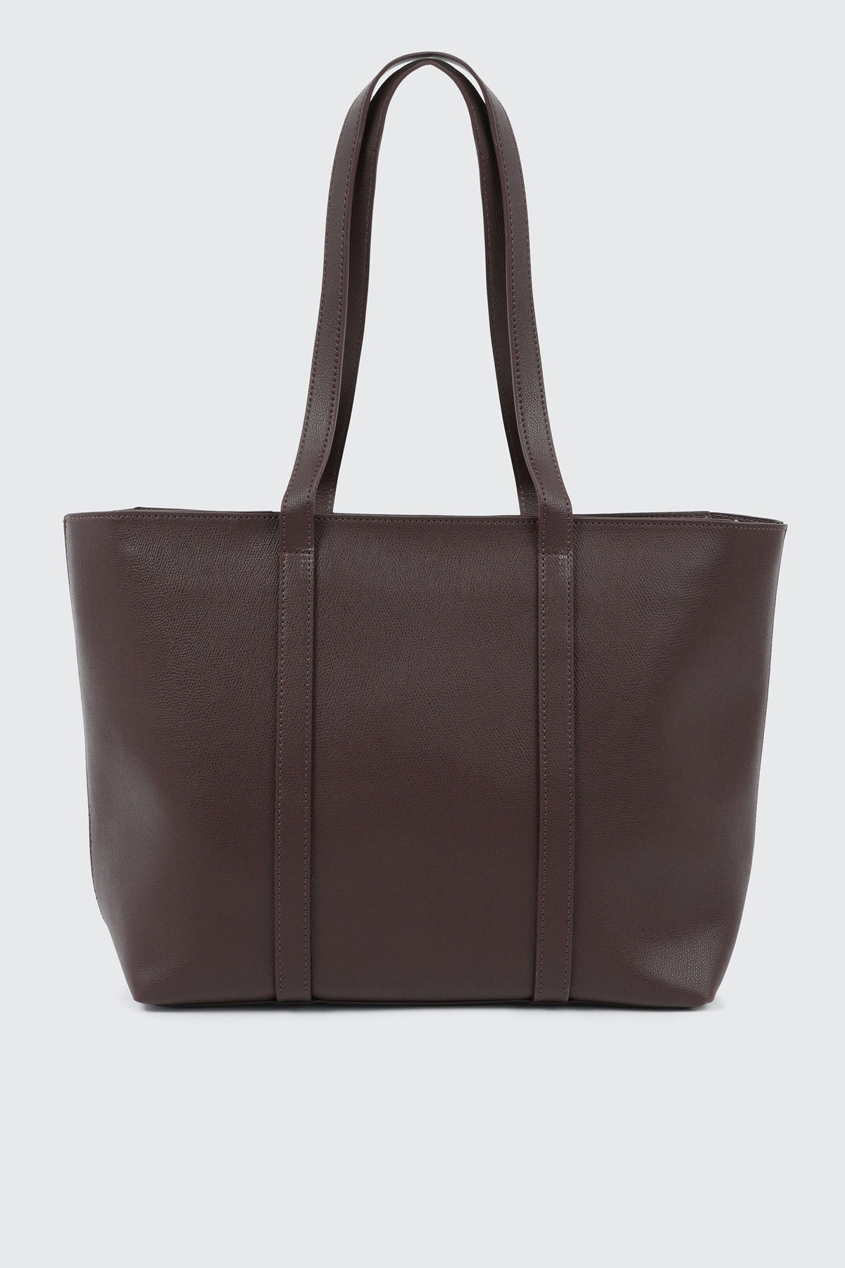 Faux Leather Tote Bag