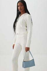 Faux Leather Shoulder Bag