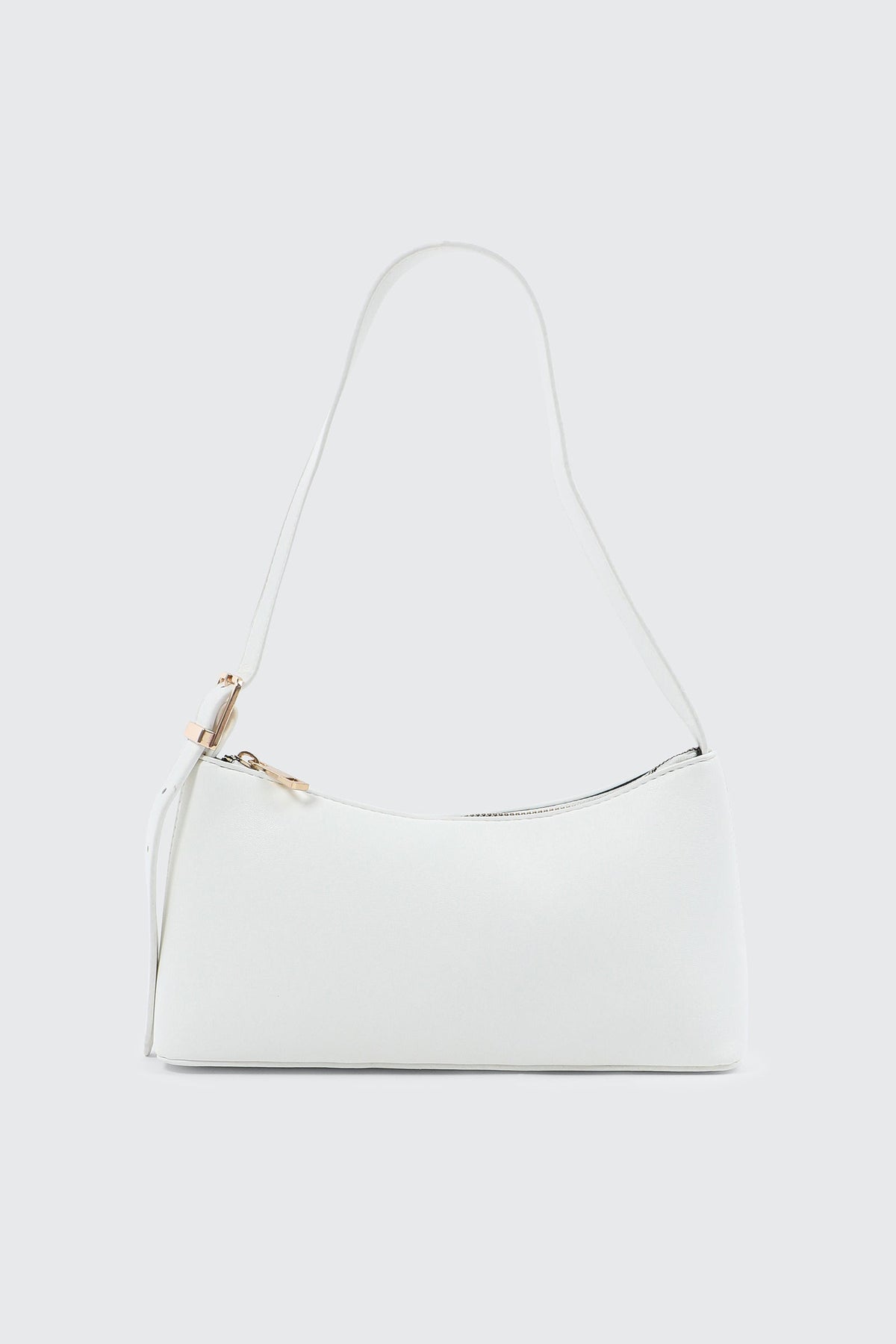 Faux Leather Shoulder Bag