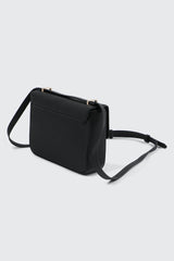 Faux Leather Crossbody Bag