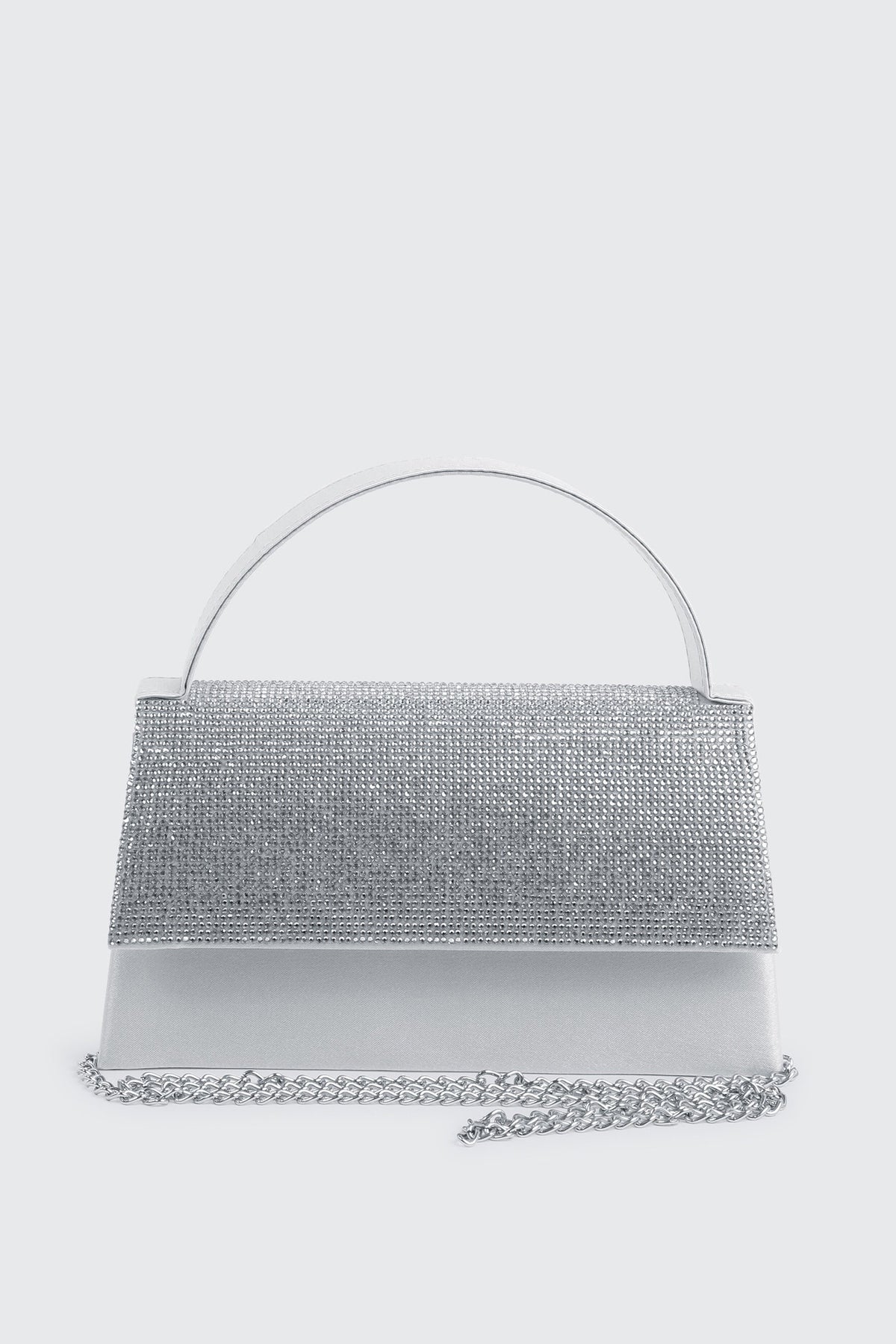 Rhinestone Flap Evening bag