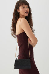 Rhinestone Flap Evening bag