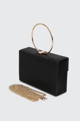 Ring Handle Evening Bag