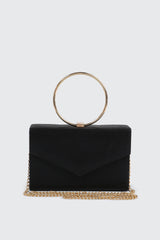 Ring Handle Evening Bag