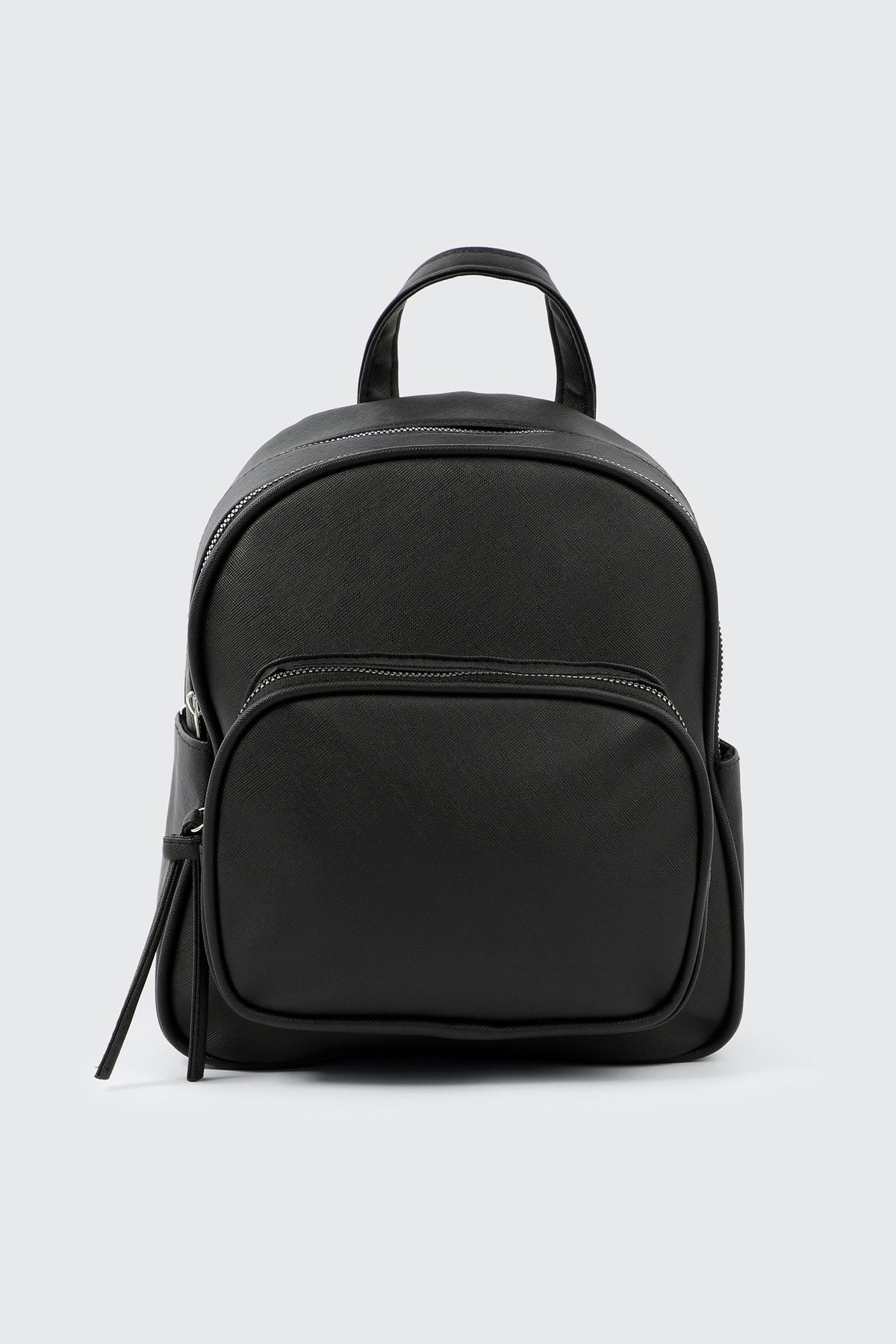 Faux Leather Backpack