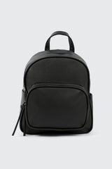 Faux Leather Backpack