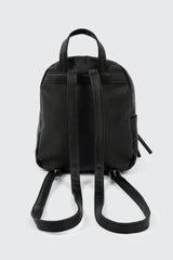 Faux Leather Backpack