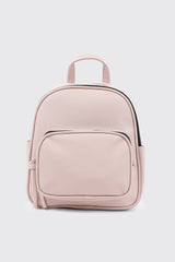 Faux Leather Backpack