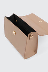 Faux leather Square Handbag