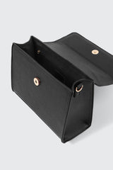 Faux leather Square Handbag