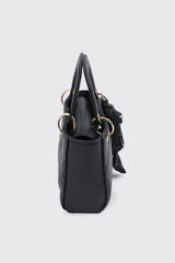Small Tote Bag with Bow Detail