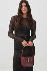 Turn Lock Shoulder Bag