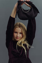 Satin Bow Handbag