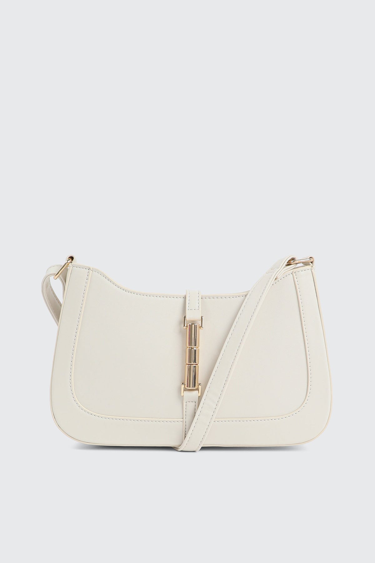 Baguette Bag with Clasp