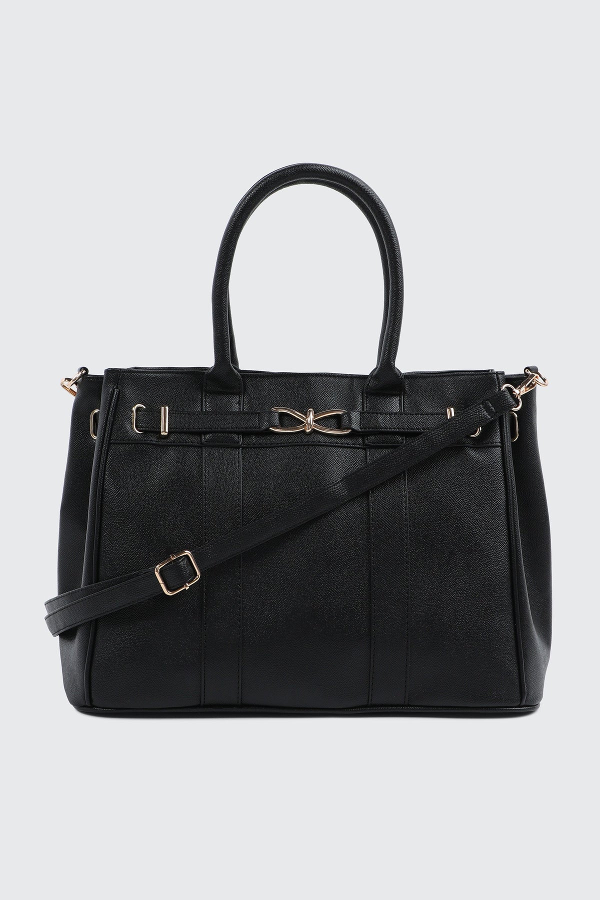 Tote Bag with Bow Detail