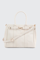 Tote Bag with Bow Detail