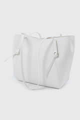 Faux Leather Tote Bag