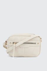 Faux Leather Crossbody Bag