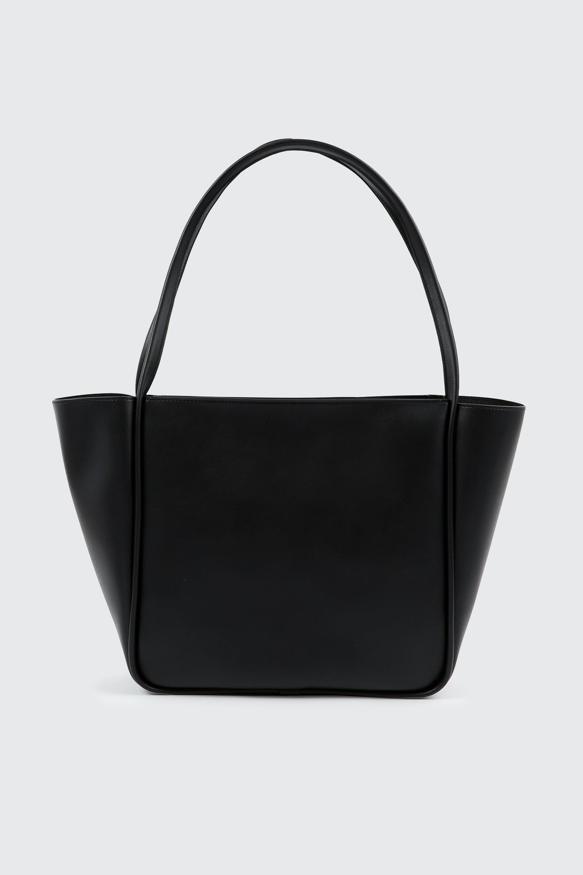 Faux Leather Tote Bag