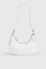 Faux Leather Shoulder Bag