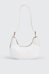 Faux Leather Shoulder Bag