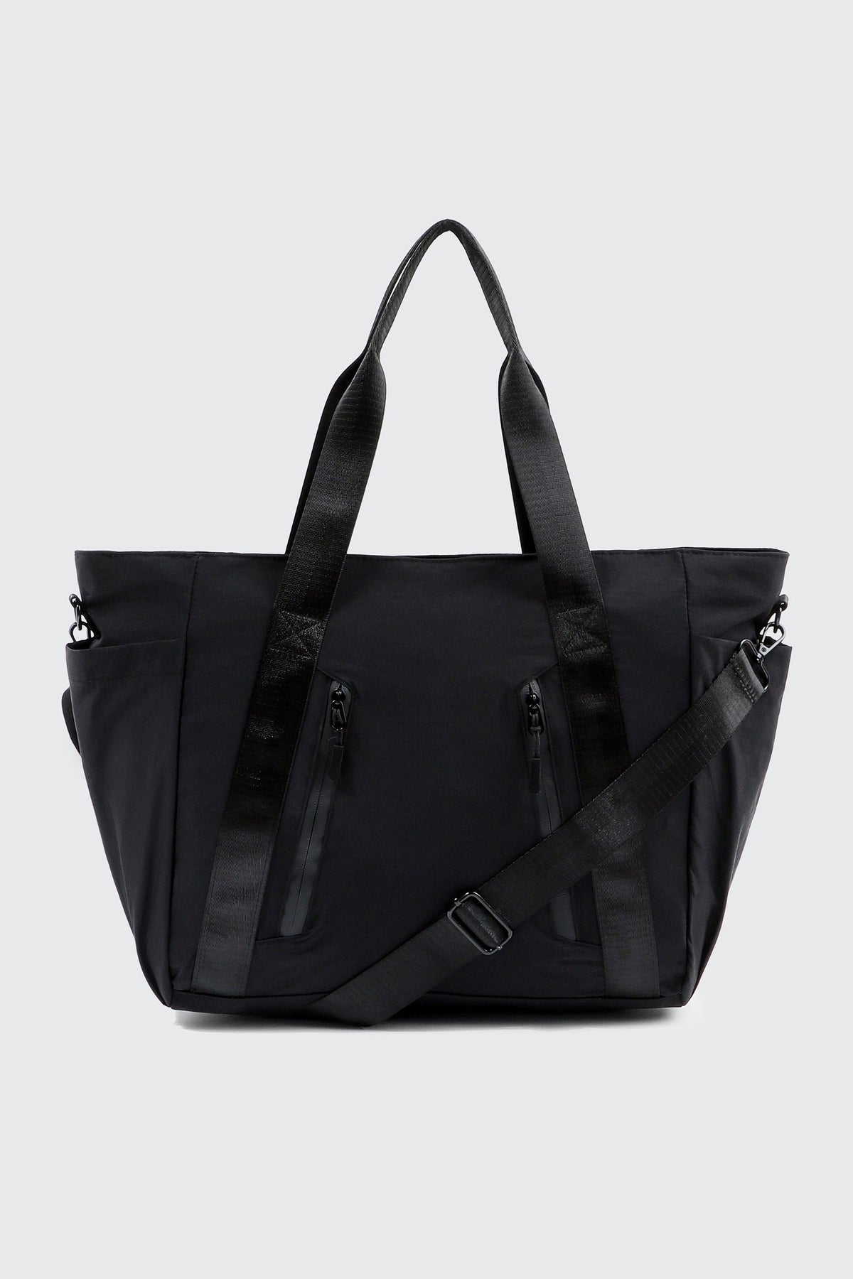 Large Zip Tote with Strap