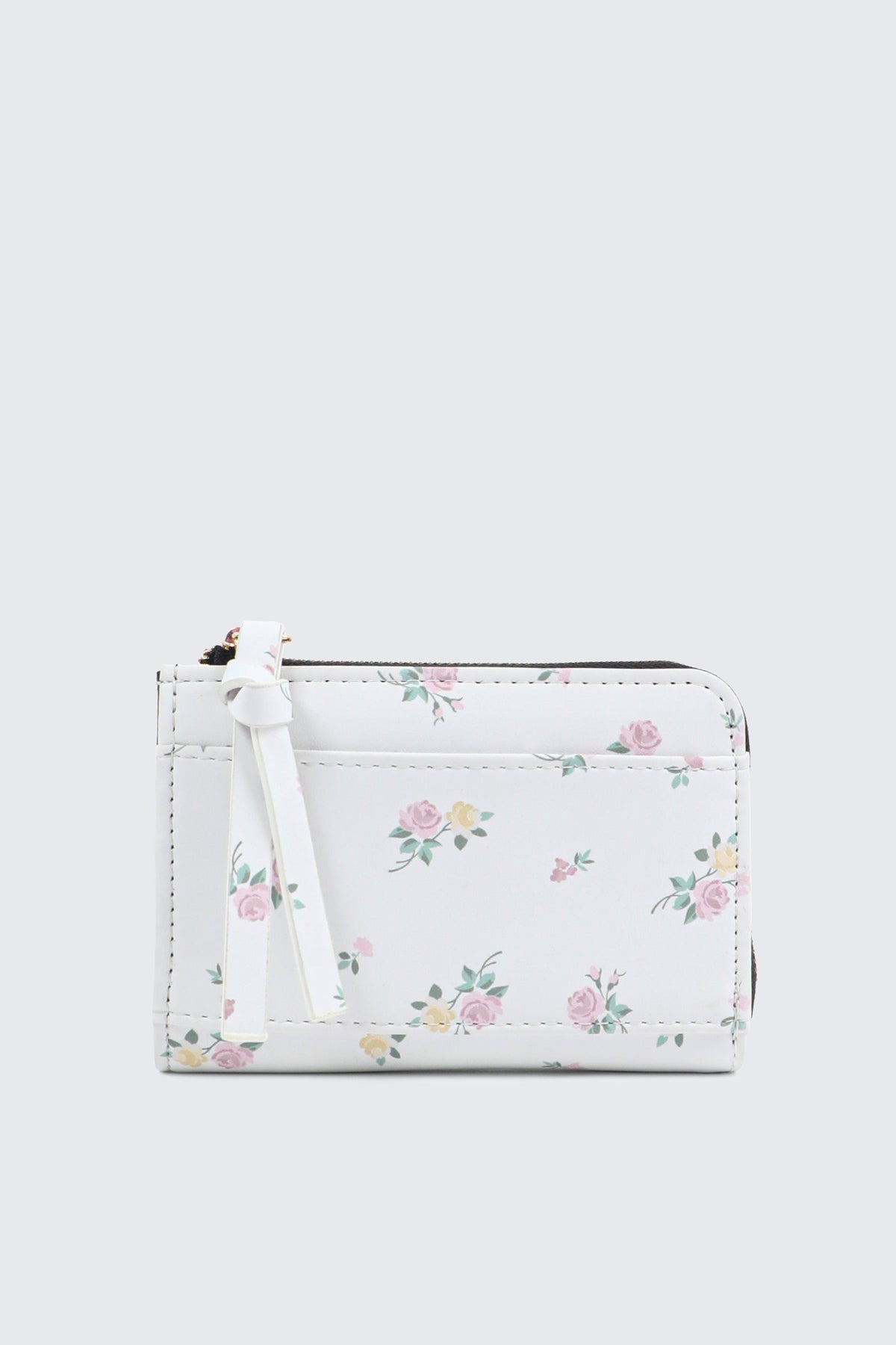 Compact Faux Leather Wallet