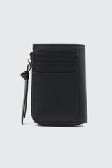 Compact Faux Leather Wallet