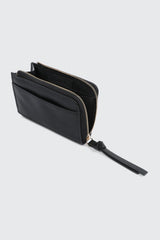 Compact Faux Leather Wallet